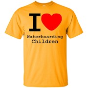 I love Waterboarding Children T-Shirt